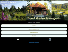 Tablet Screenshot of forestgardentransylvania.org